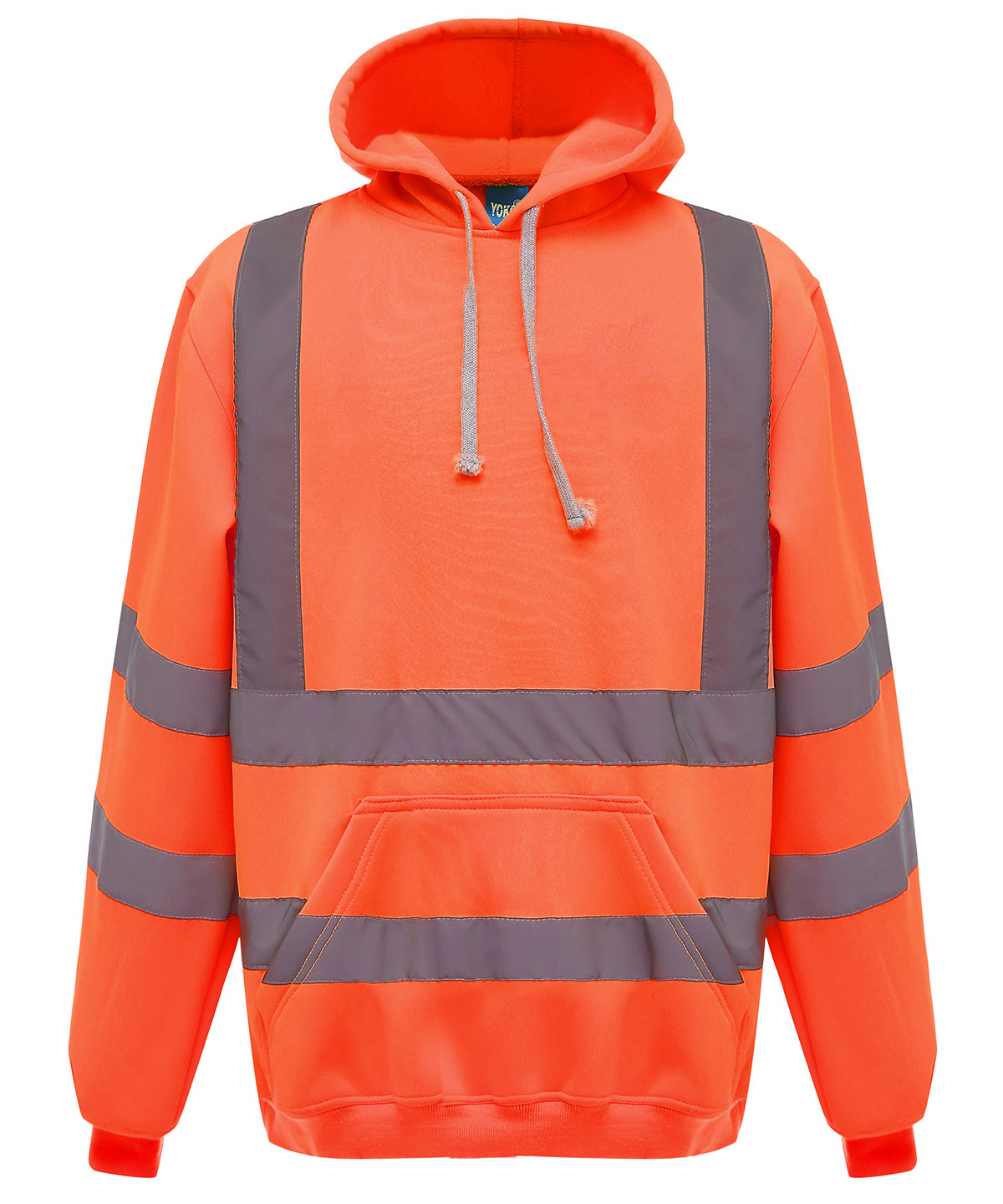 Hi-vis pull-over hoodie (HVK05) | orange