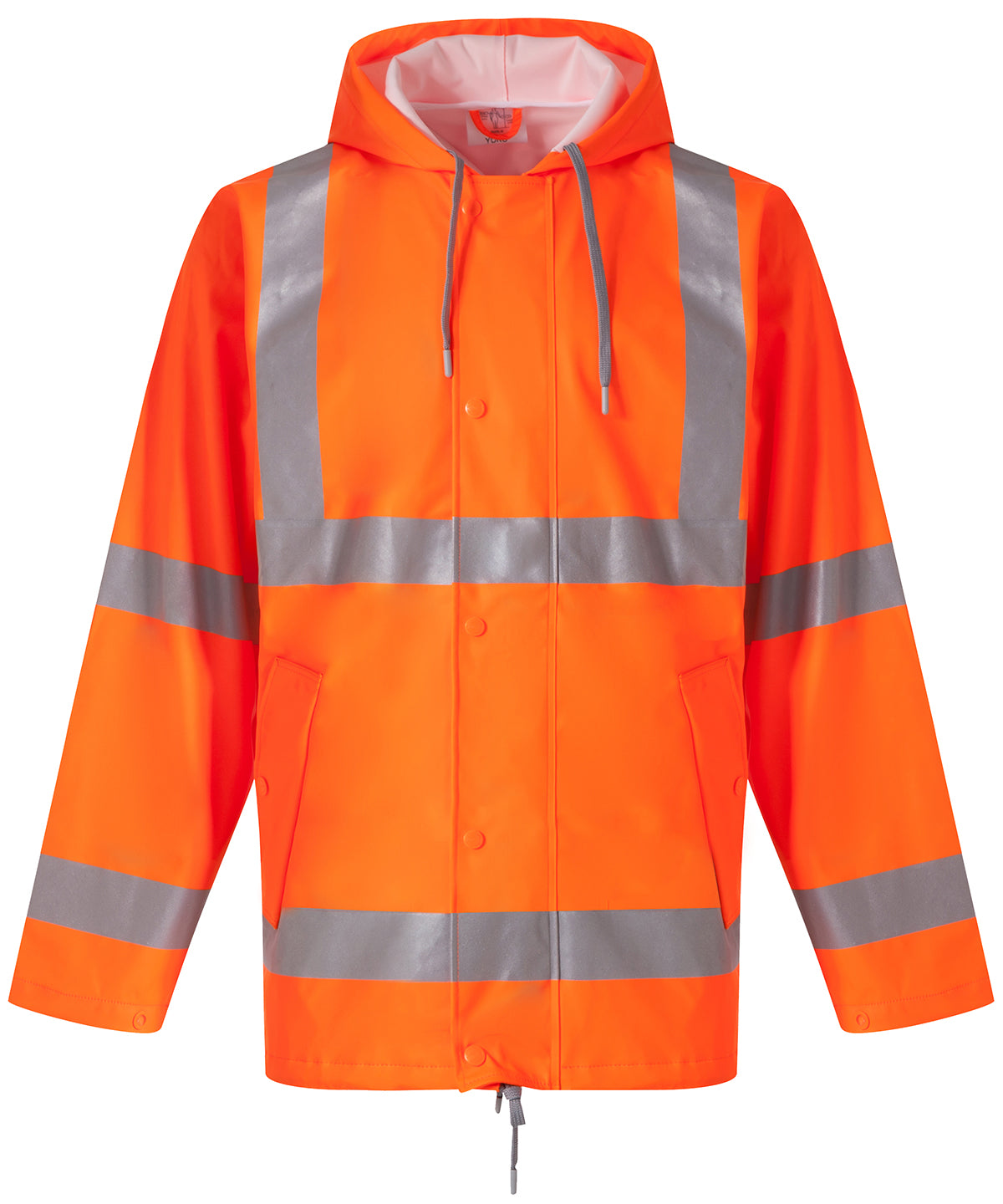 Hi-vis soft flex breathable U-dry jacket (HVS450) | Orange