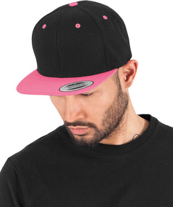 The classic snapback 2-tone  (6089MT) | black/teal