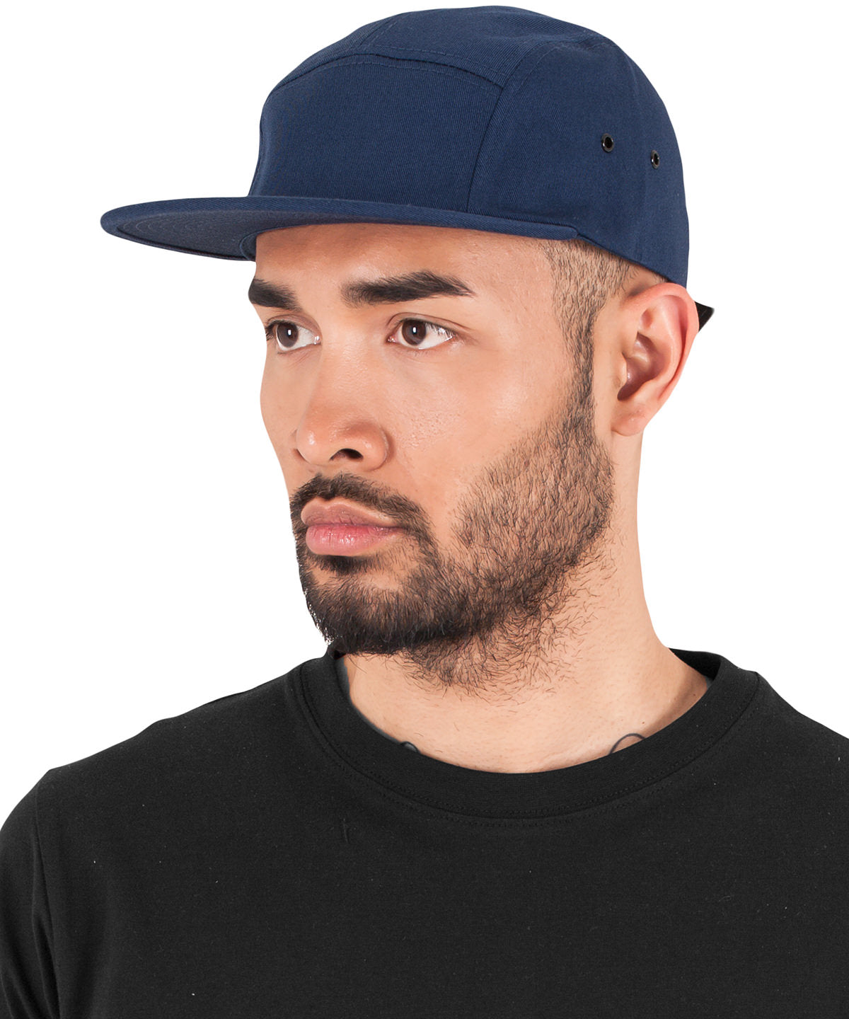 Classic 5-panel jockey cap (7005) | black