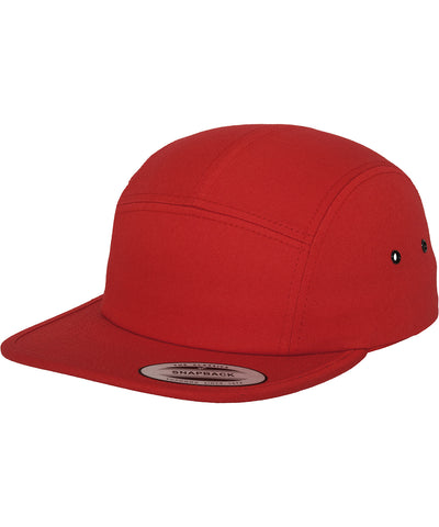 Classic 5-panel jockey cap (7005) | red