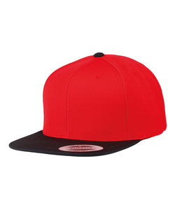 Varsity snapback (6089MT) | black/red
