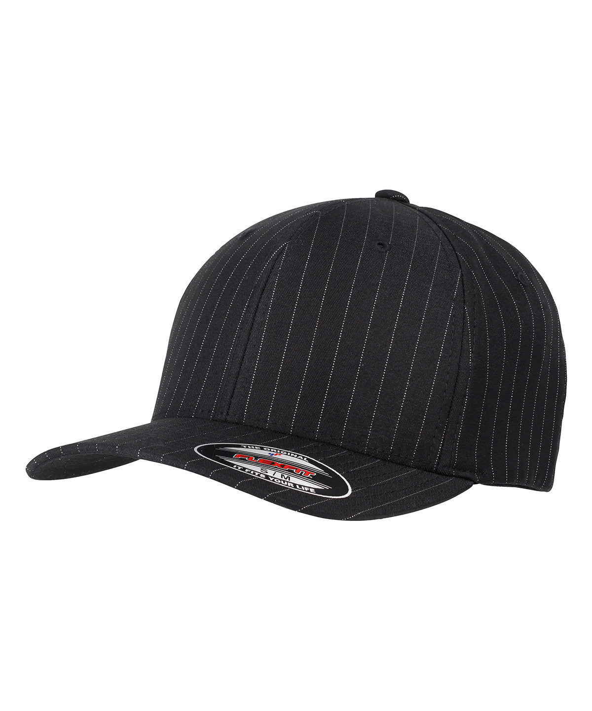 Flexfit pinstripe (6195P) | black/white