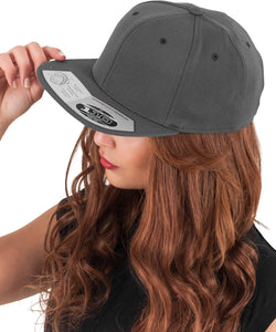 110 fitted snapback (110) | black
