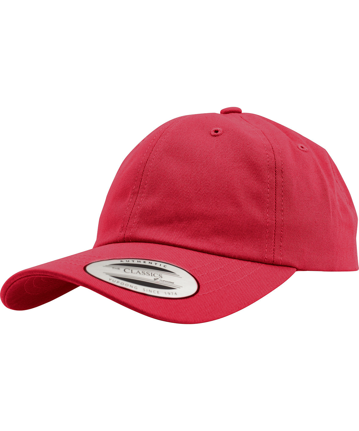 Dad hat baseball strap back (6245CM) | cranberry
