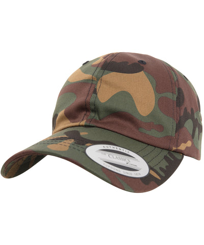 Dad hat baseball strap back (6245CM) | green camo