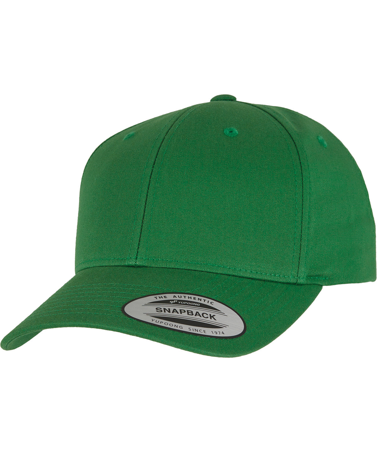 Curved classic snapback (7706)(7706) | classic green