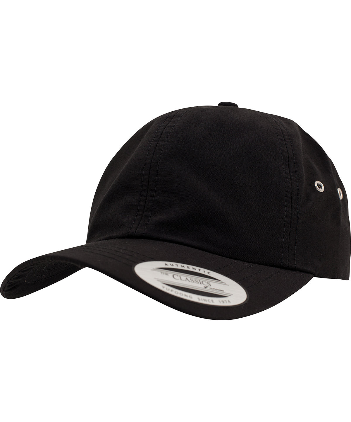 Low-profile water-repellent cap (6245WR) | black