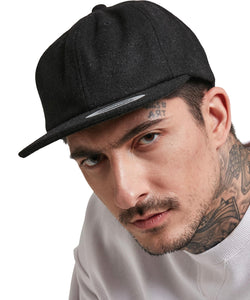 Melton cap | black