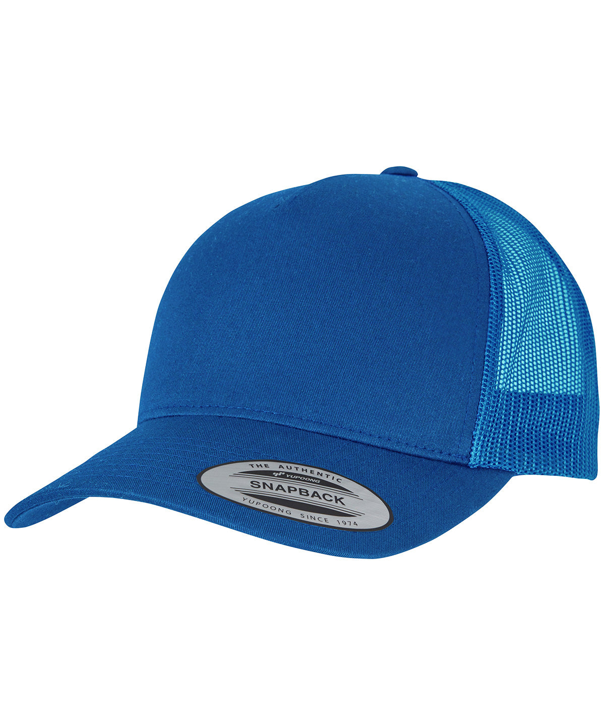 5-Panel retro trucker cap (6506) | Dark Cobalt/Lobl