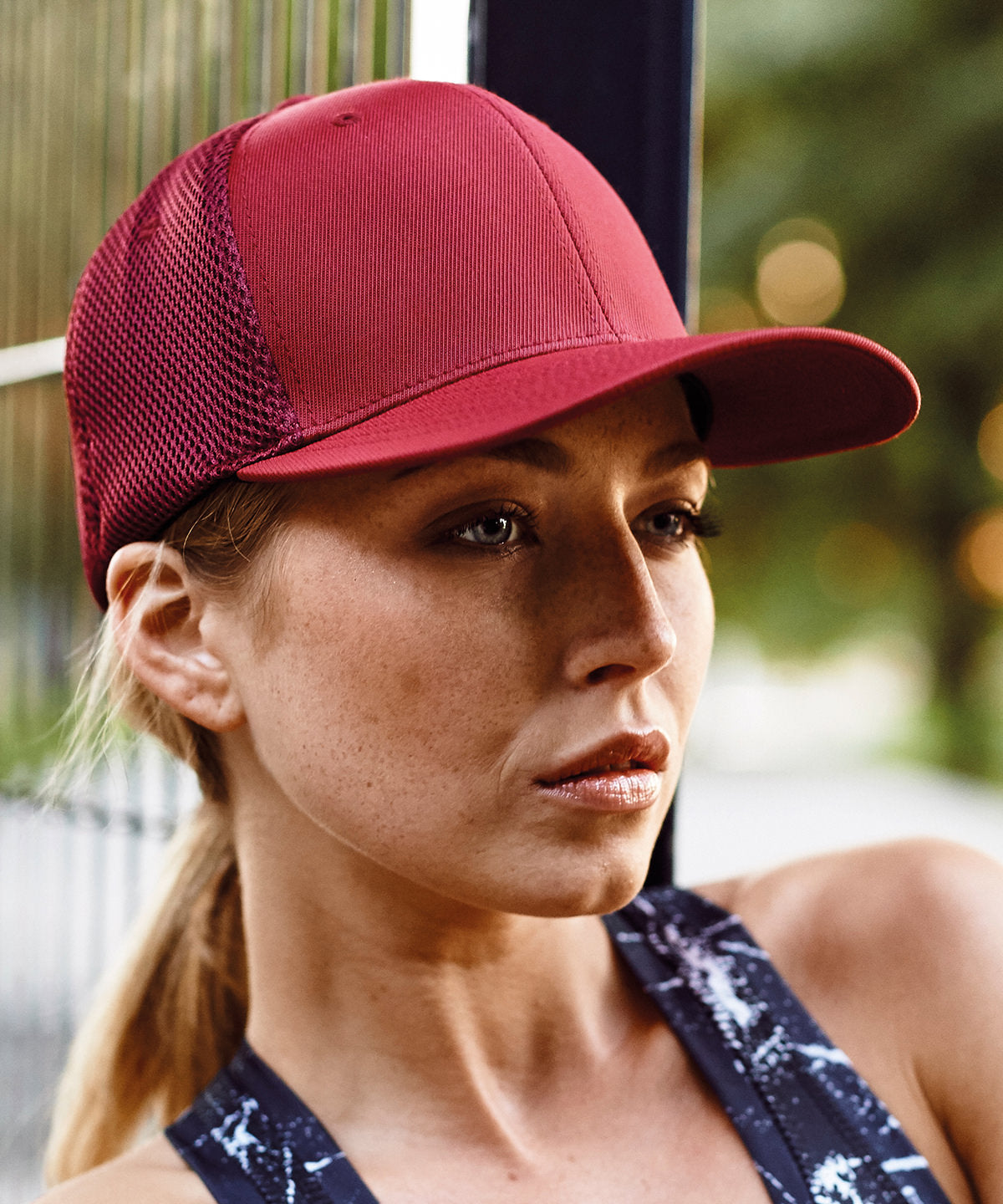 Flexfit tactel mesh (6533) | red