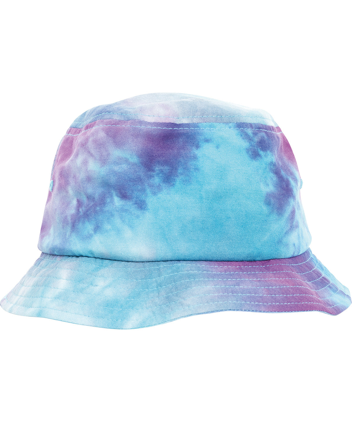 Festival print bucket hat (5003TD) | purple turquoise