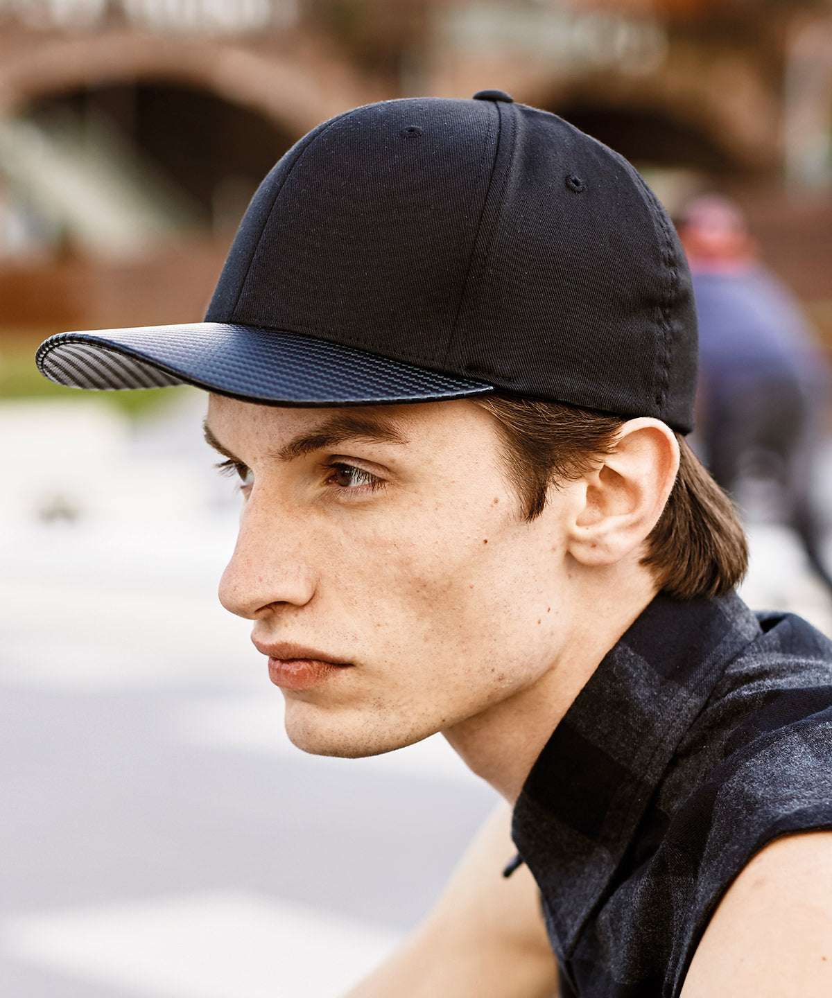 Carbon snapback (6089CA) | black/carbon