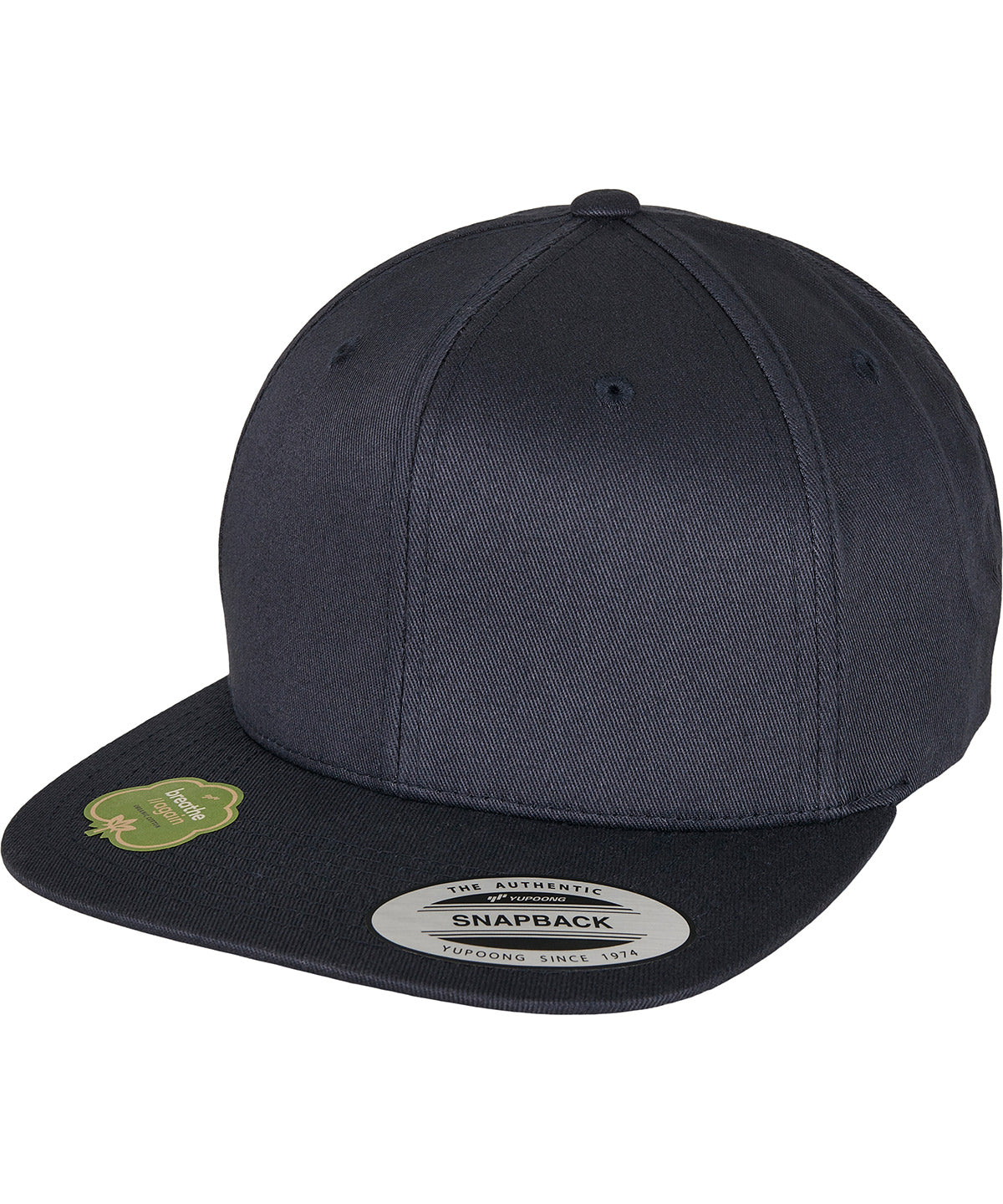 Organic cotton snapback (6089OC) | dark navy