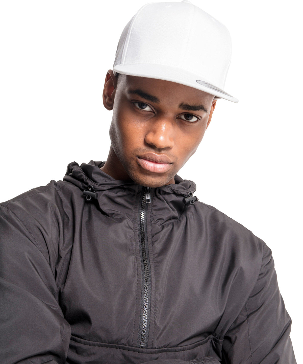 Organic cotton snapback (6089OC) | black