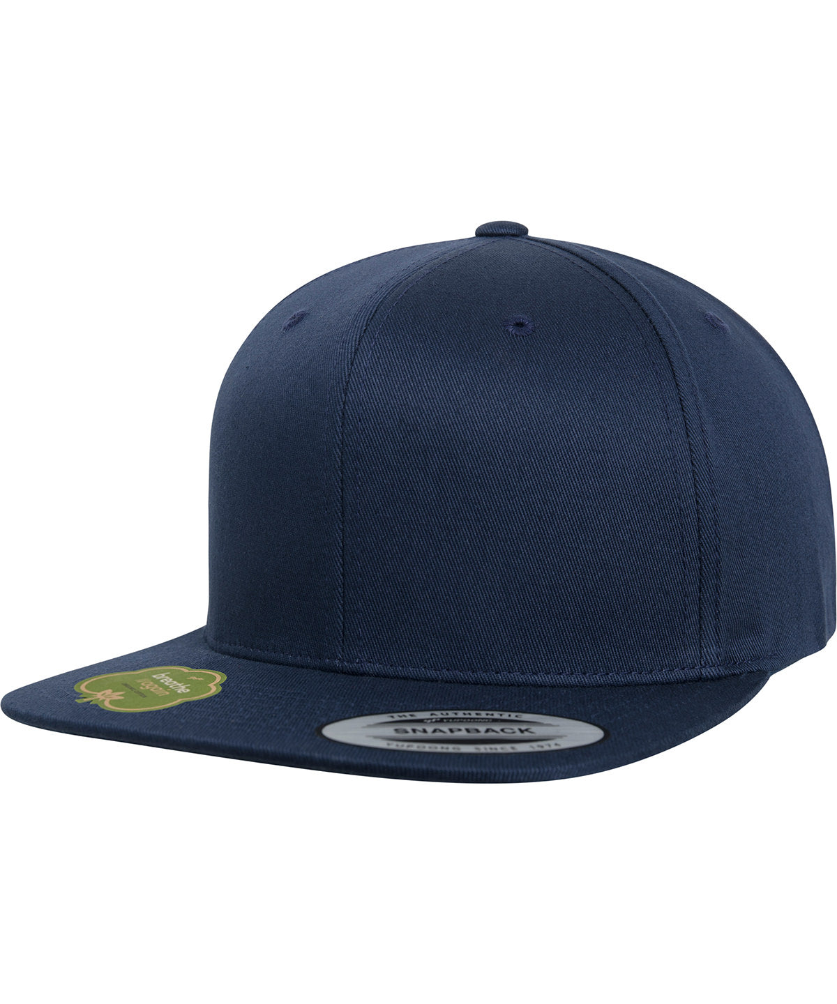 Organic cotton snapback (6089OC) | navy