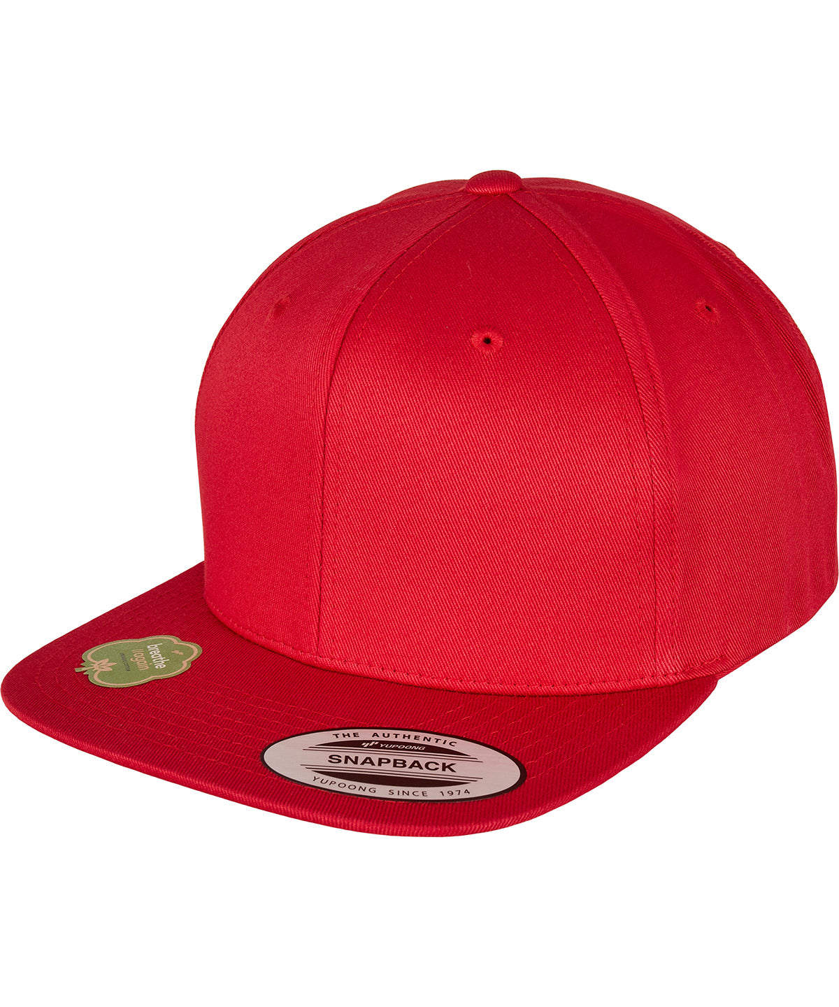 Organic cotton snapback (6089OC) | red