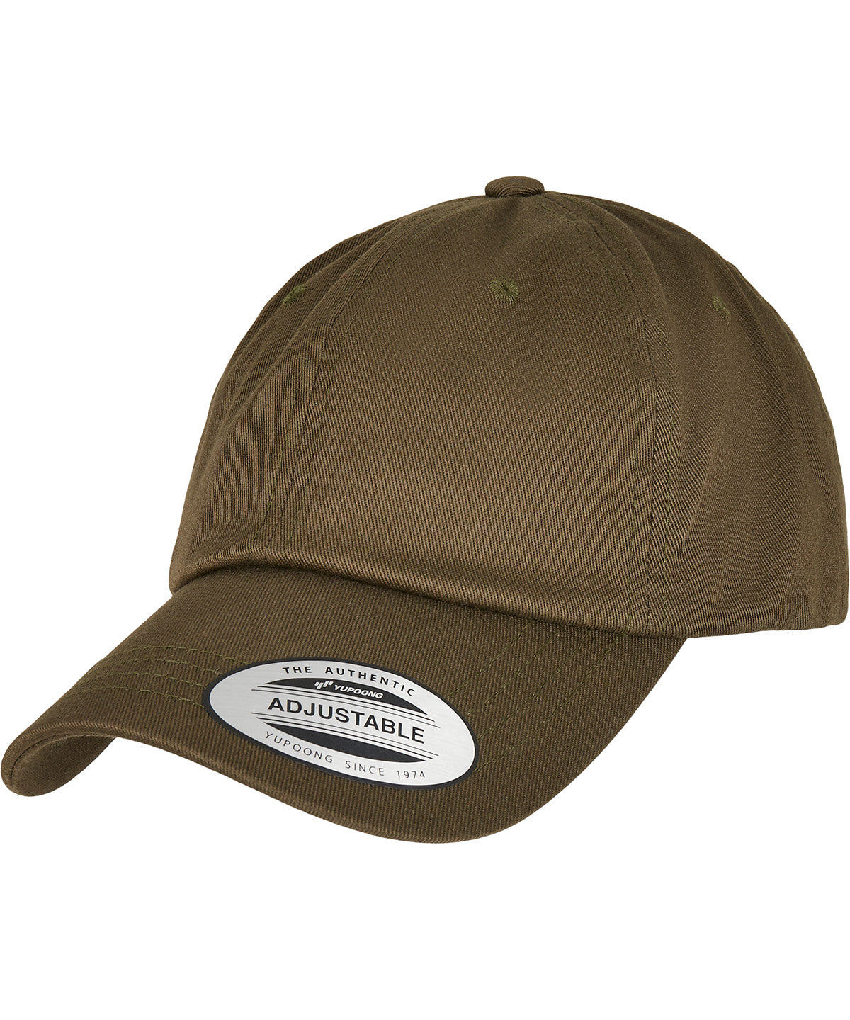 Low-profile organic cotton cap (6245OC) | burnt olive