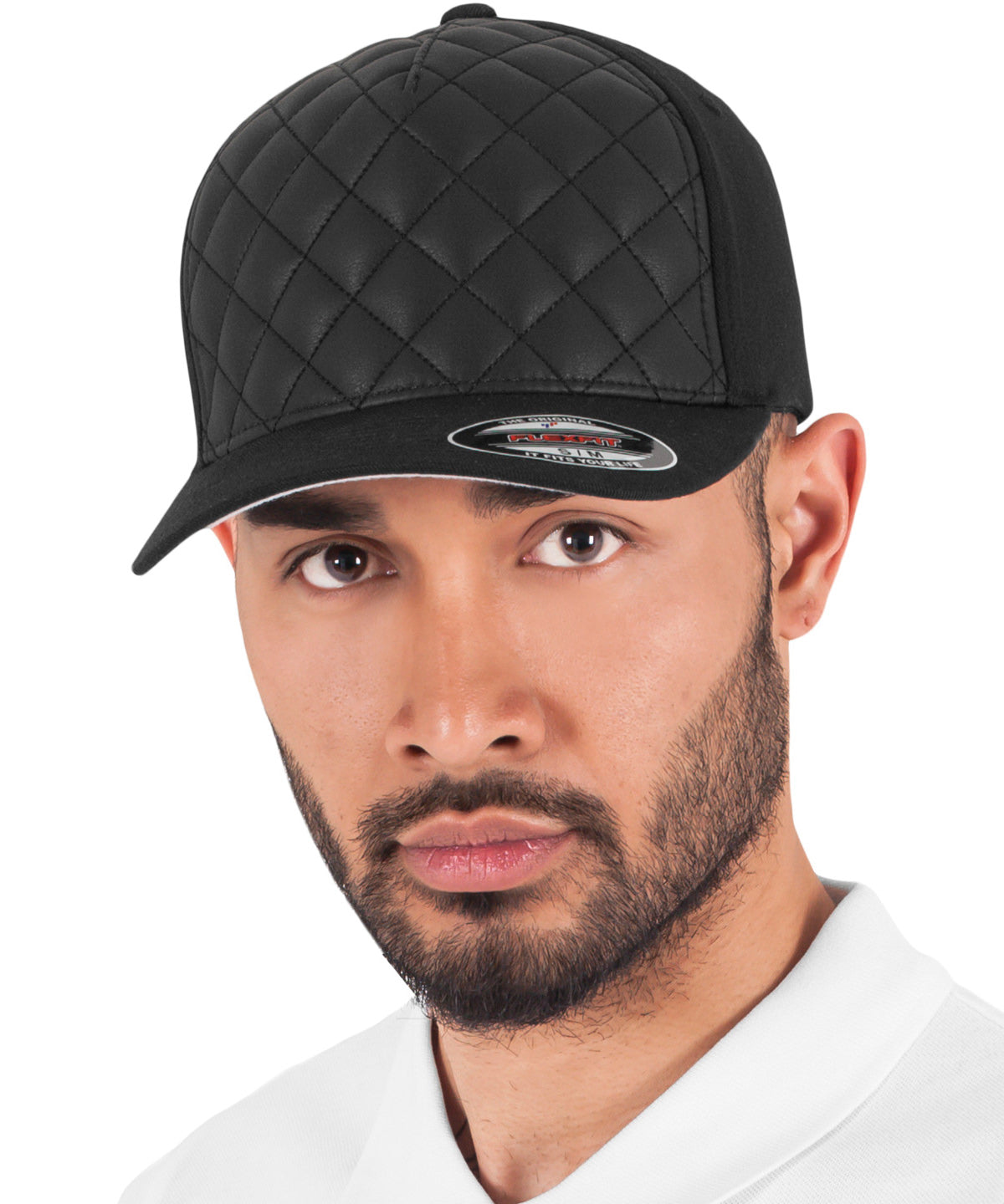 Diamond quilted Flexfit (6277Q) | black
