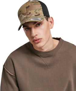 Retro trucker Multicam® (6606MC) | black multicam
