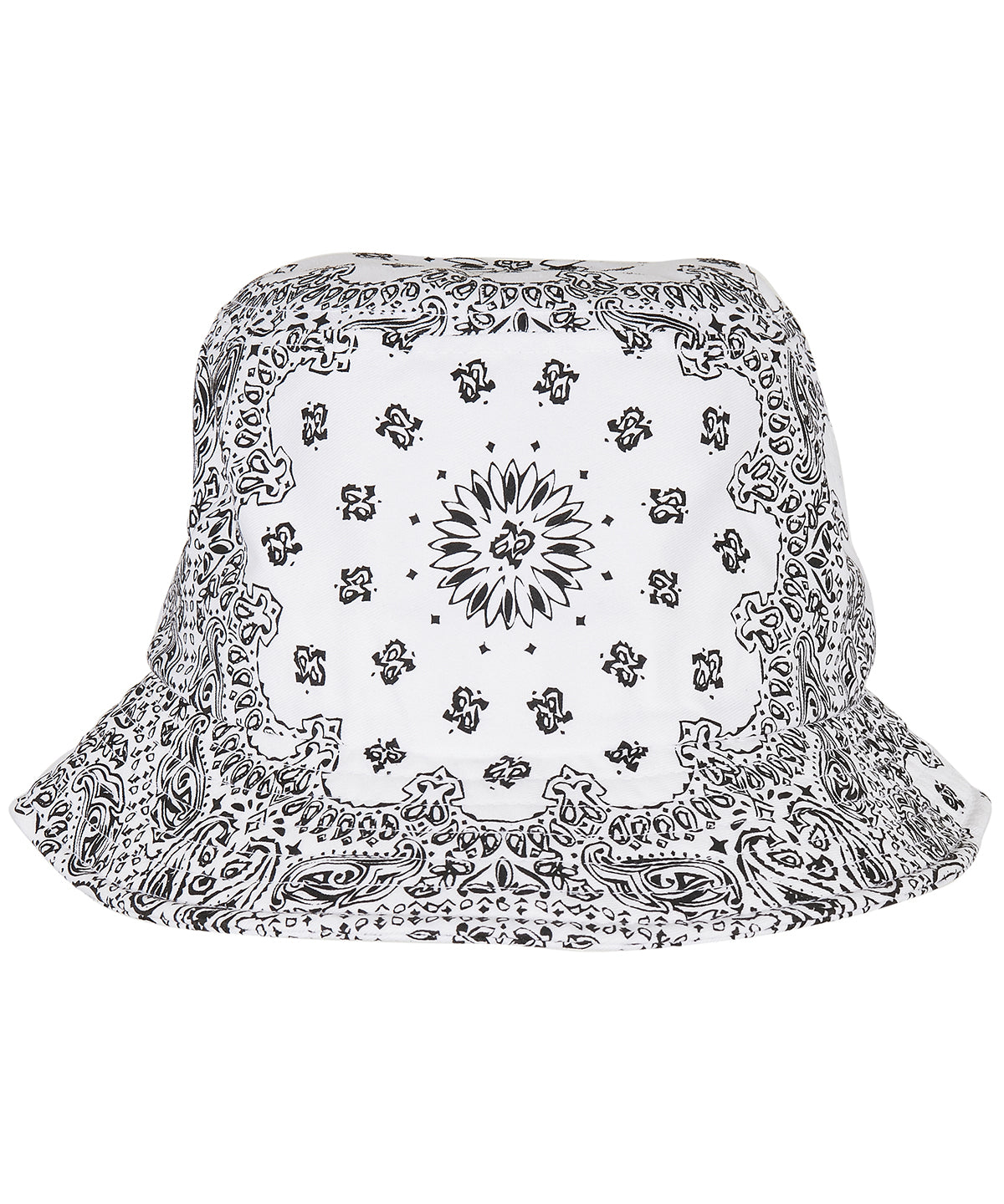 Bandana print bucket hat (5003BP) | black