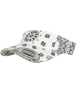 Bandana print visor (8888BP) | black