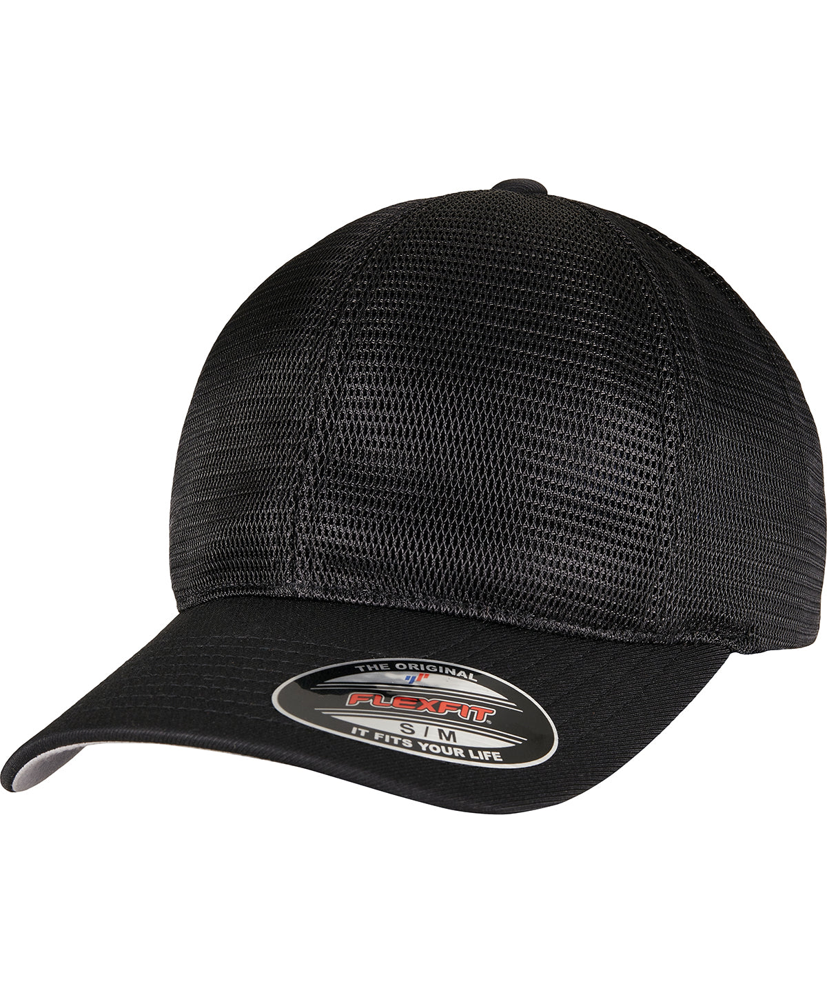 Flexfit 360 omnimesh cap (360) | Black