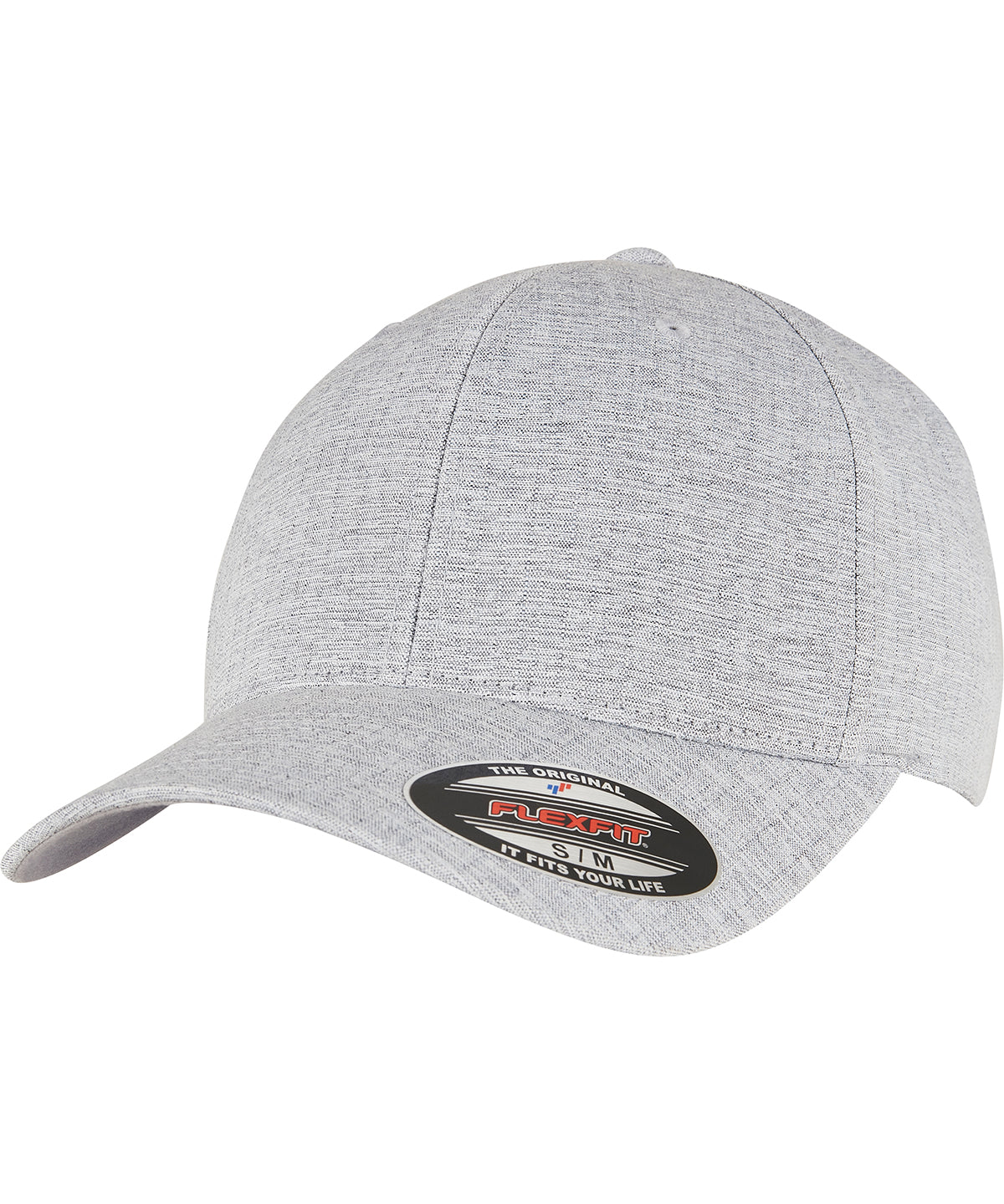 Flexfit heatherlight cap (6350) | melange grey