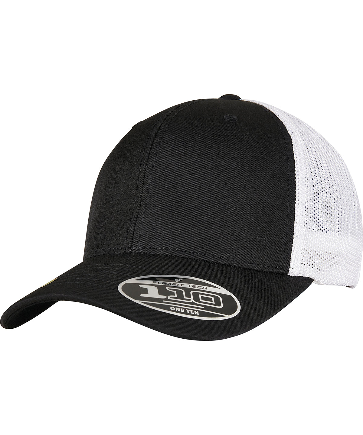 Flexfit 110 recycled cap 2-tone (110RT) | Black/White