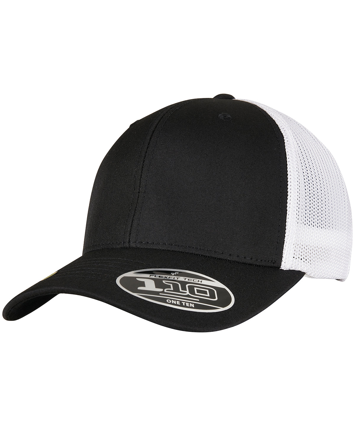 Flexfit 110 recycled cap 2-tone (110RT) | black/white