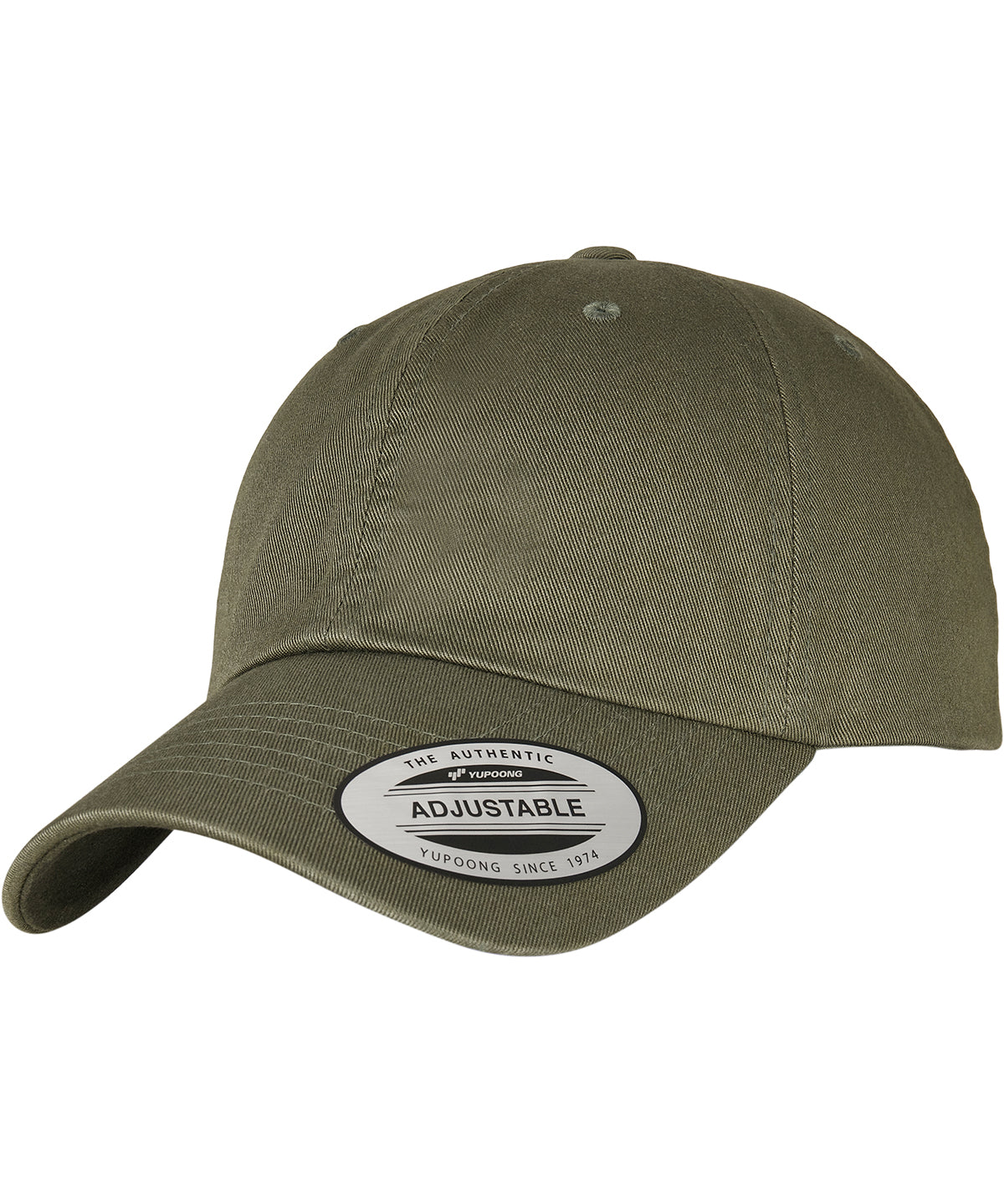 Eco-wash dad cap (6245EC) | olive night