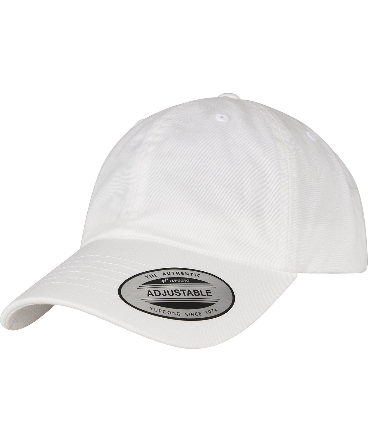 Eco-wash dad cap (6245EC) | white