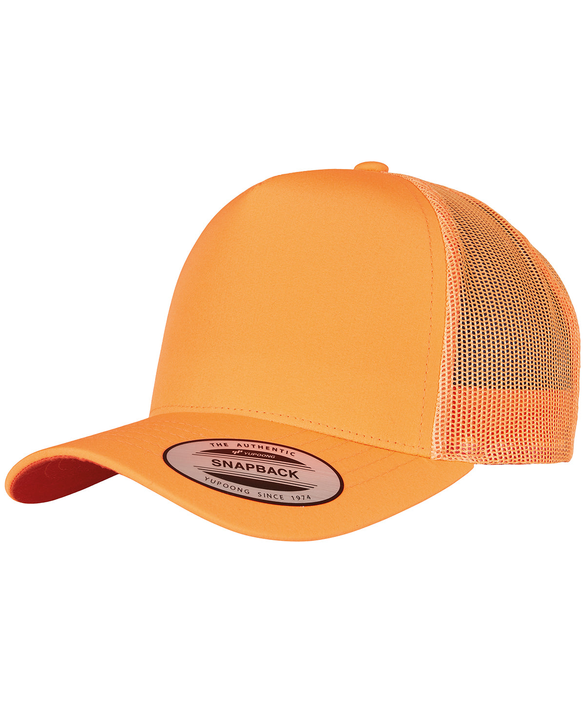Neon retro trucker (6506NT) | neon orange