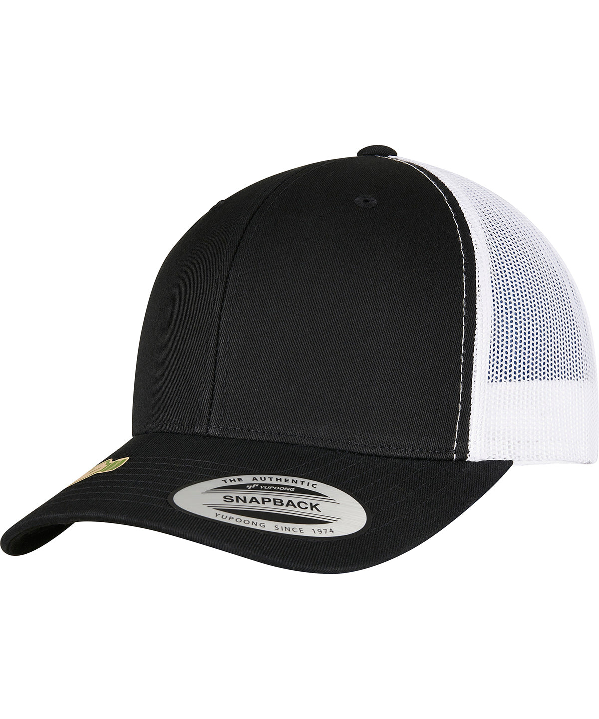 YP classics recycled retro trucker cap 2-tone (6606RT) | grey/white
