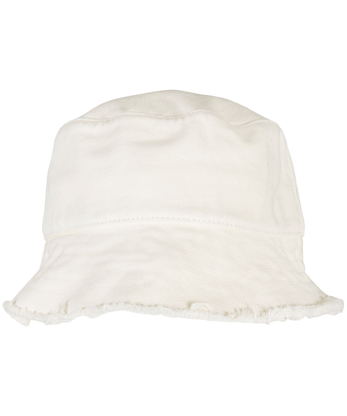 Open edge bucket hat | black