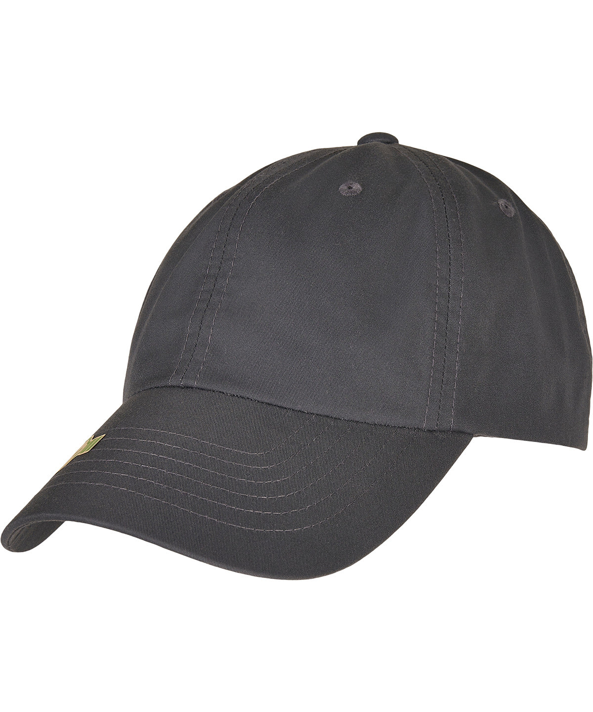 Recycled polyester dad cap | light charcoal