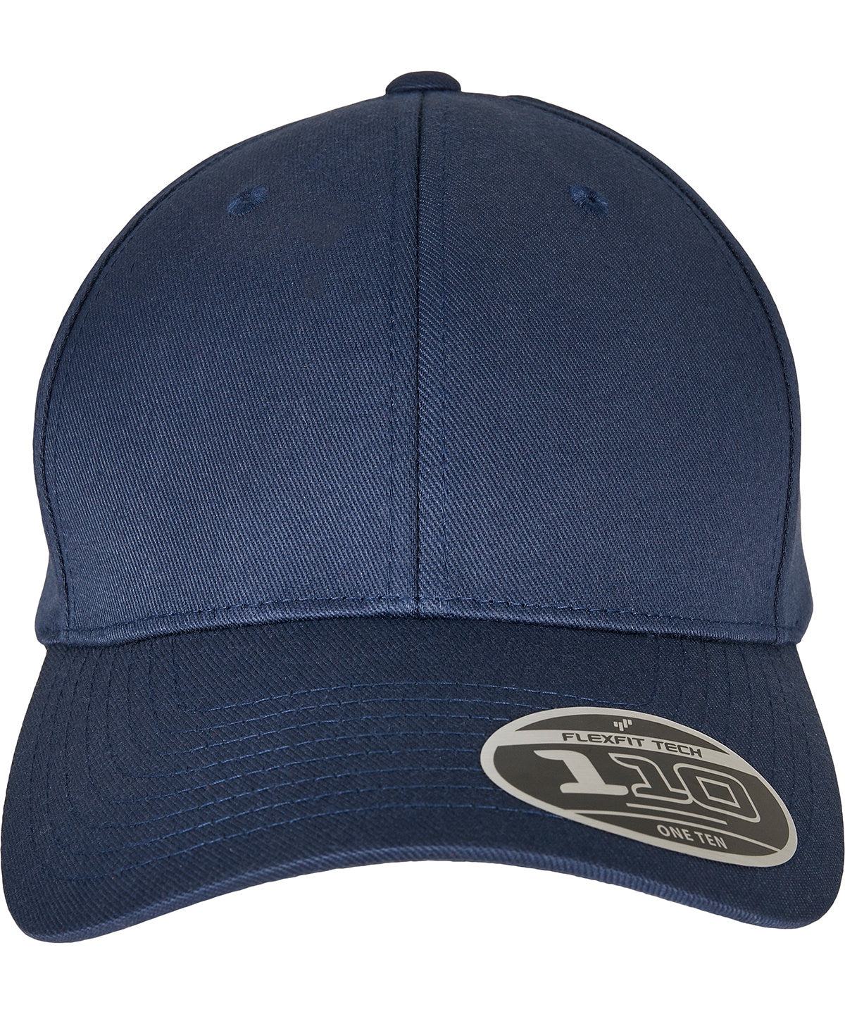 Flexfit 110 curved visor snapback | black
