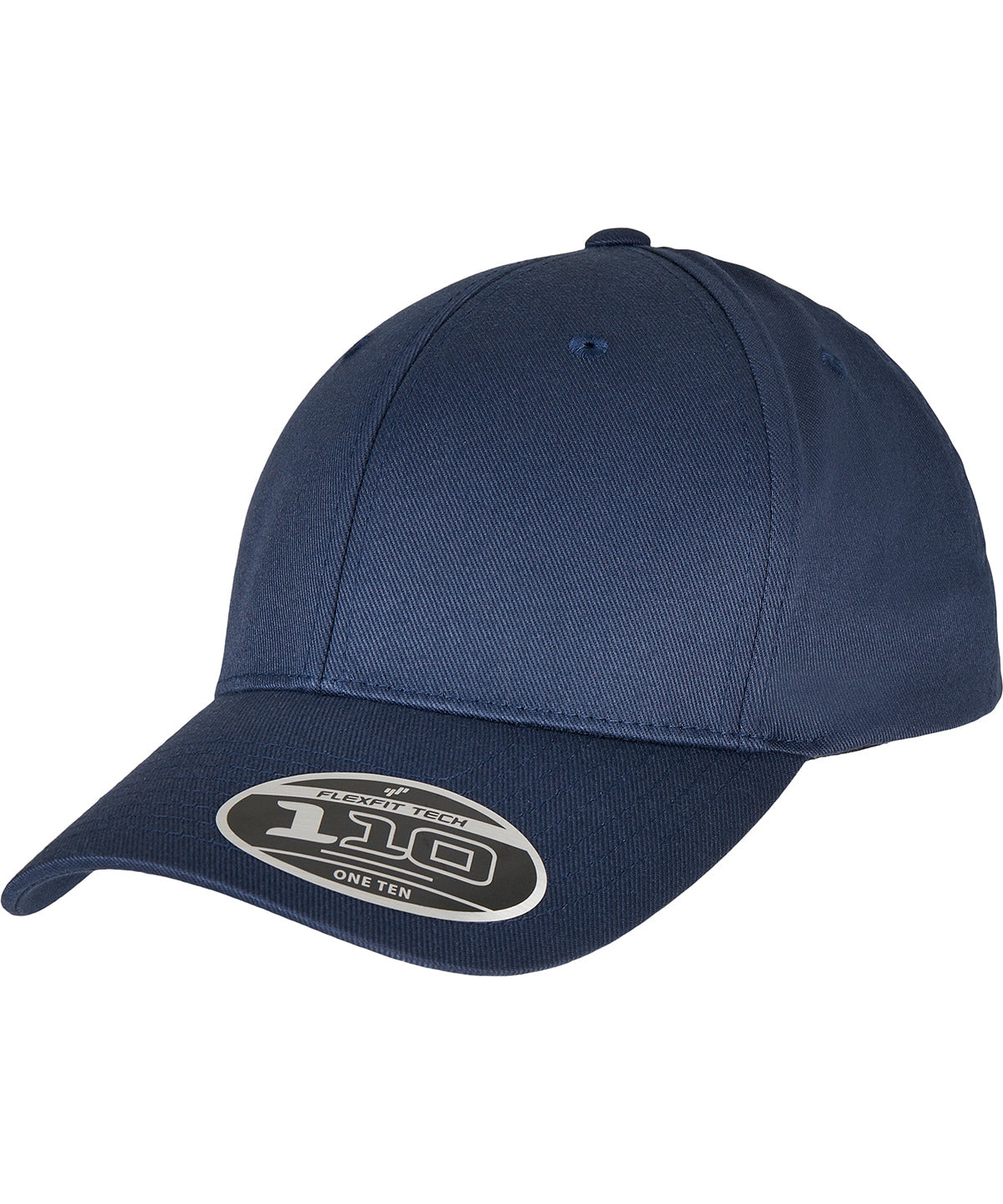 Flexfit 110 curved visor snapback | navy