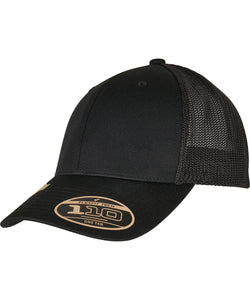 110 Recycled alpha shape trucker (110RA) | black