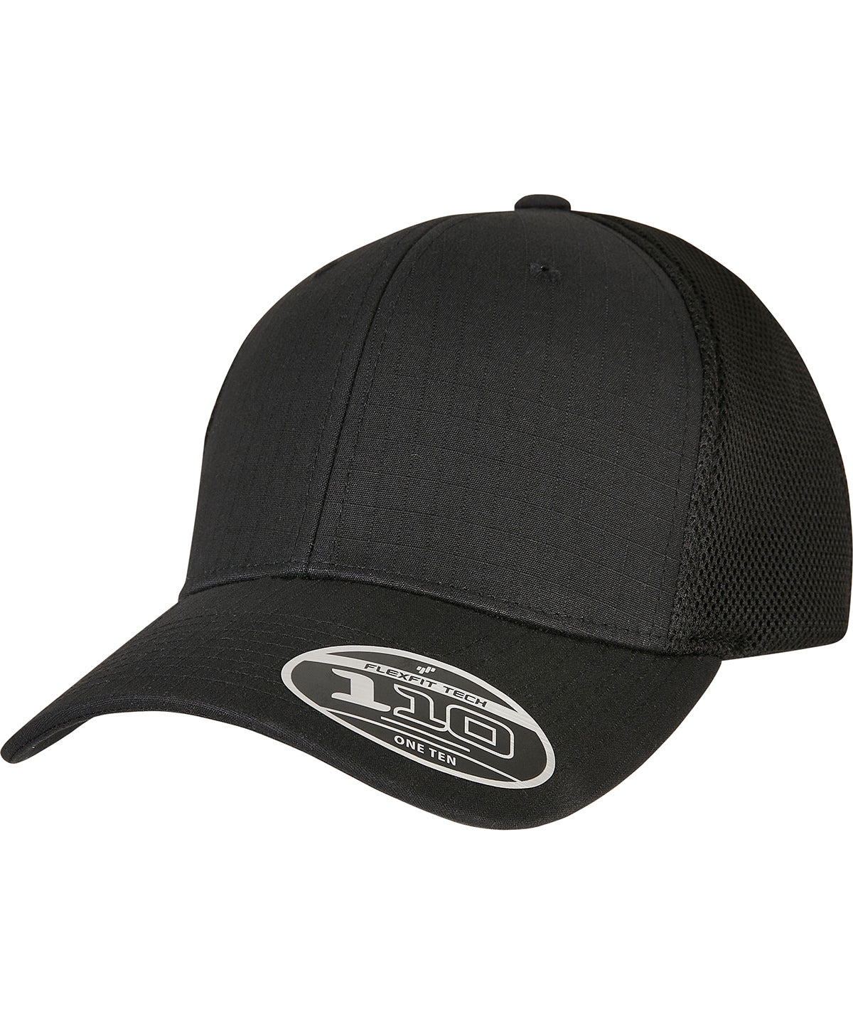 110 Flexfit Ripstop mesh cap (110RM) | Black