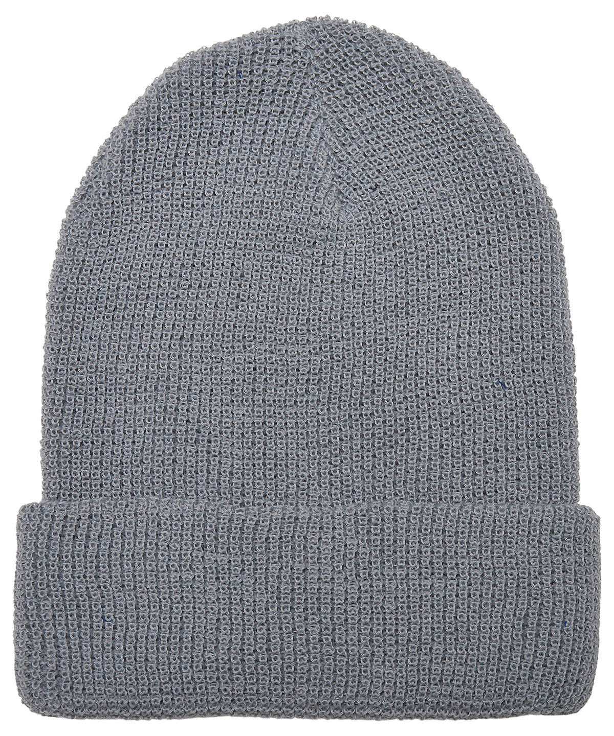 Recycled yarn waffle knit beanie (1505RY) | grey