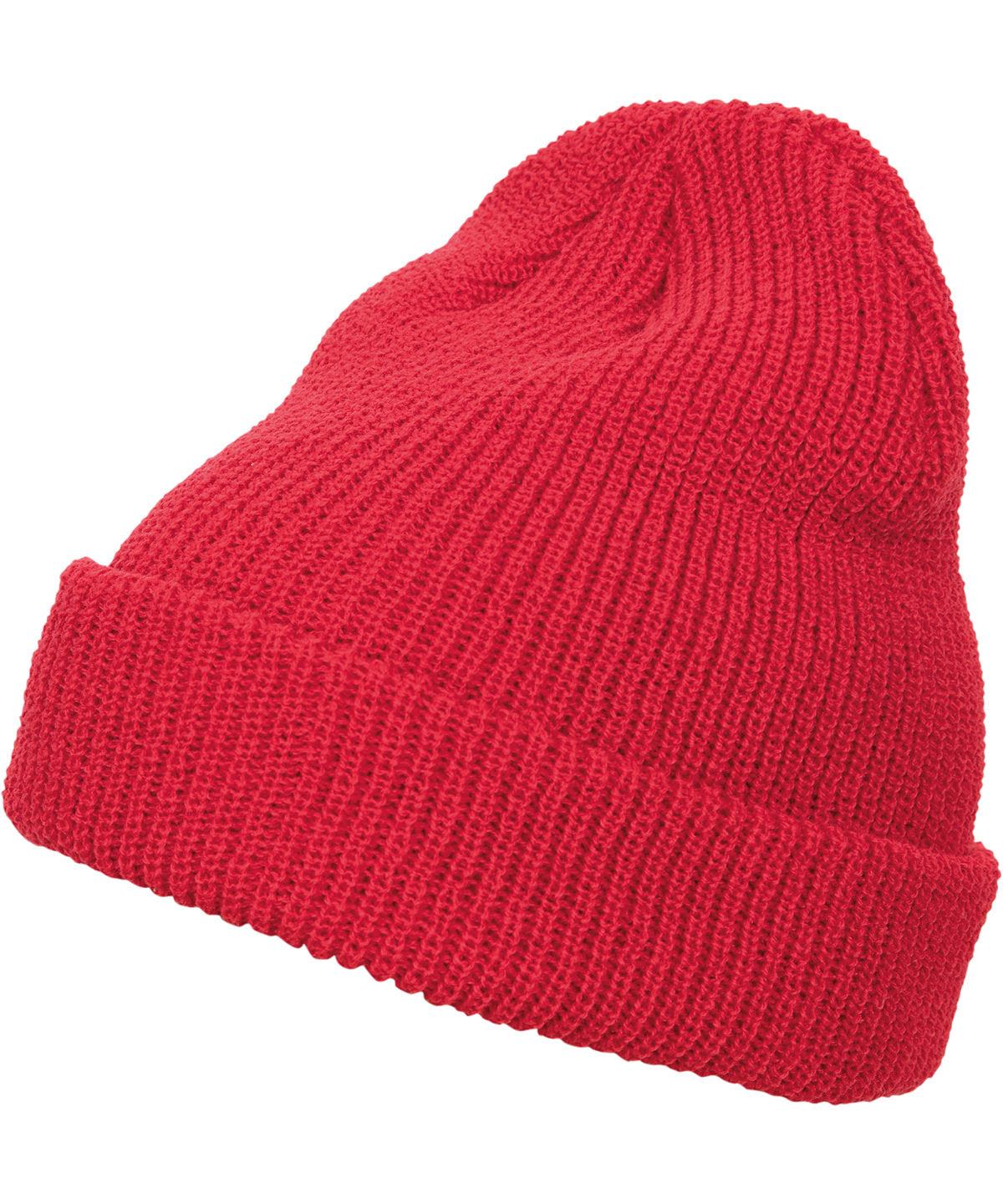 Long knit beanie (1545K) | red