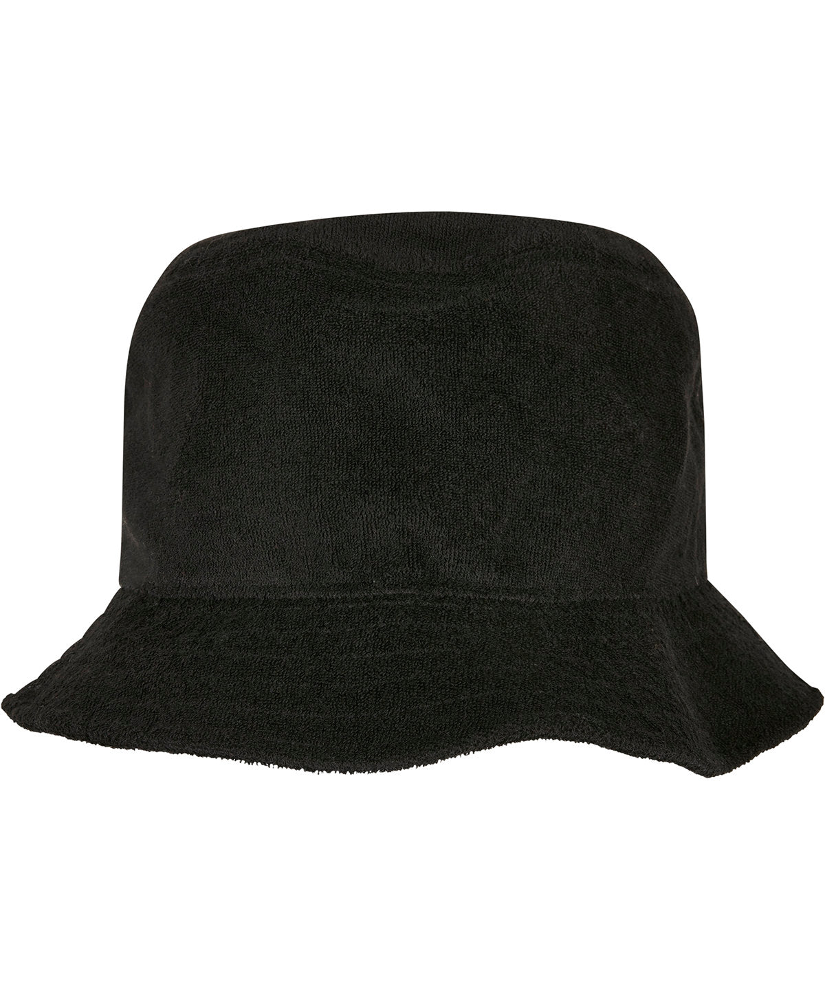 Frottee bucket hat (5003FB) | Black