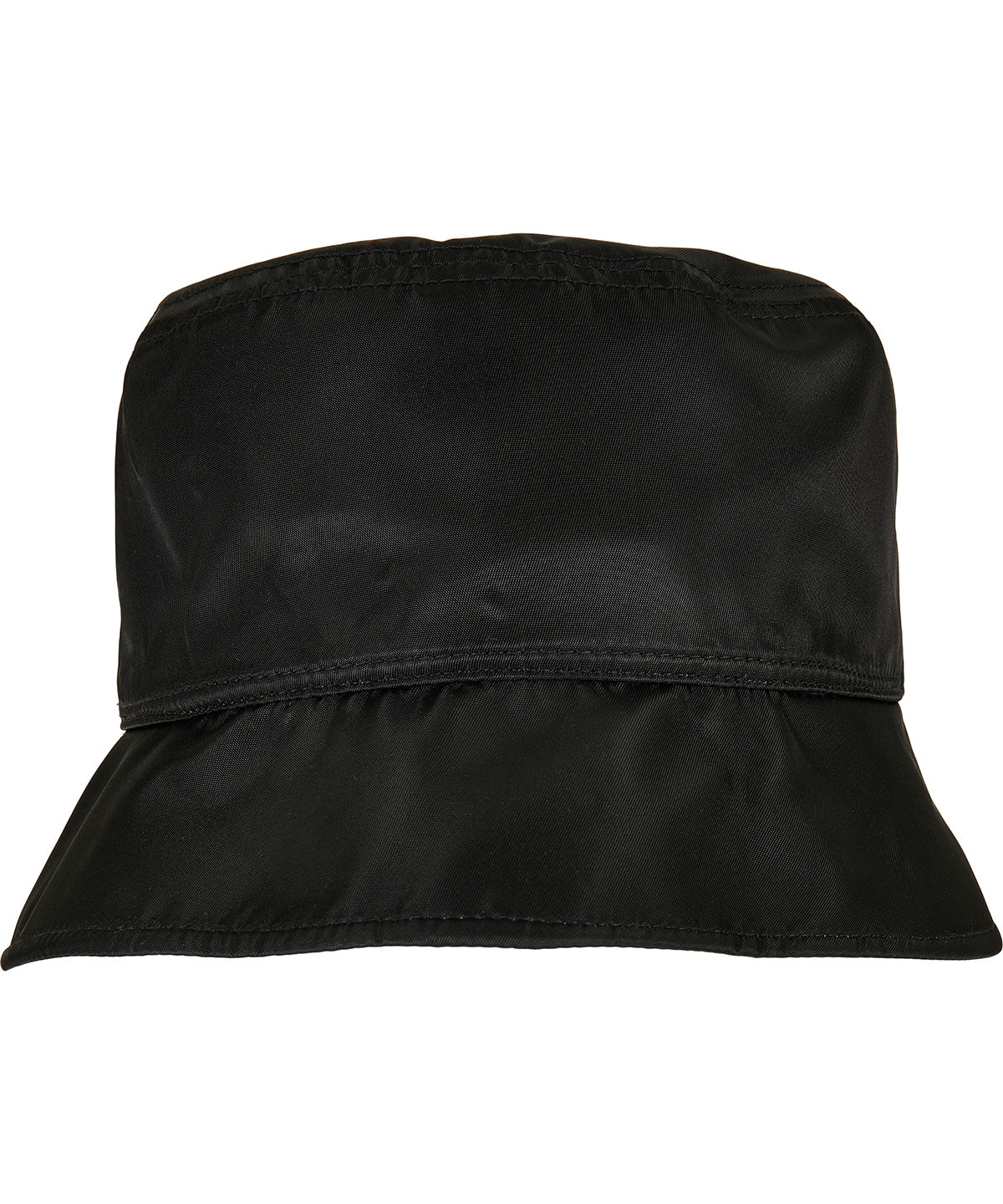 Nylon sherpa bucket hat (5003NH) | Black/Off White