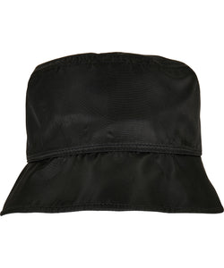 Nylon sherpa bucket hat (5003NH) | black/off white