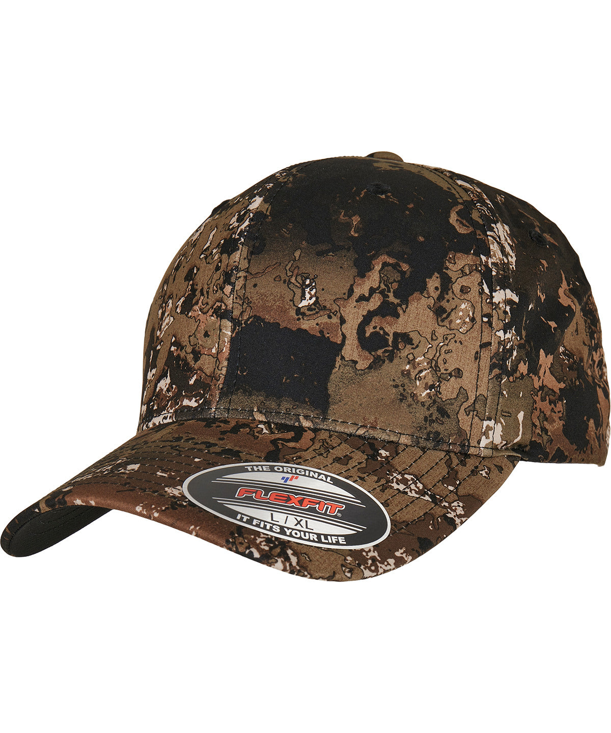 Flexfit Veil Camo cap (6277VC) | wideland