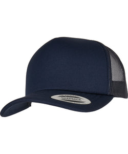 YP Classics® classic curved visor foam trucker cap (6320) | navy