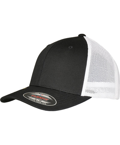 Flexfit trucker recycled mesh (6511RM) | black/white
