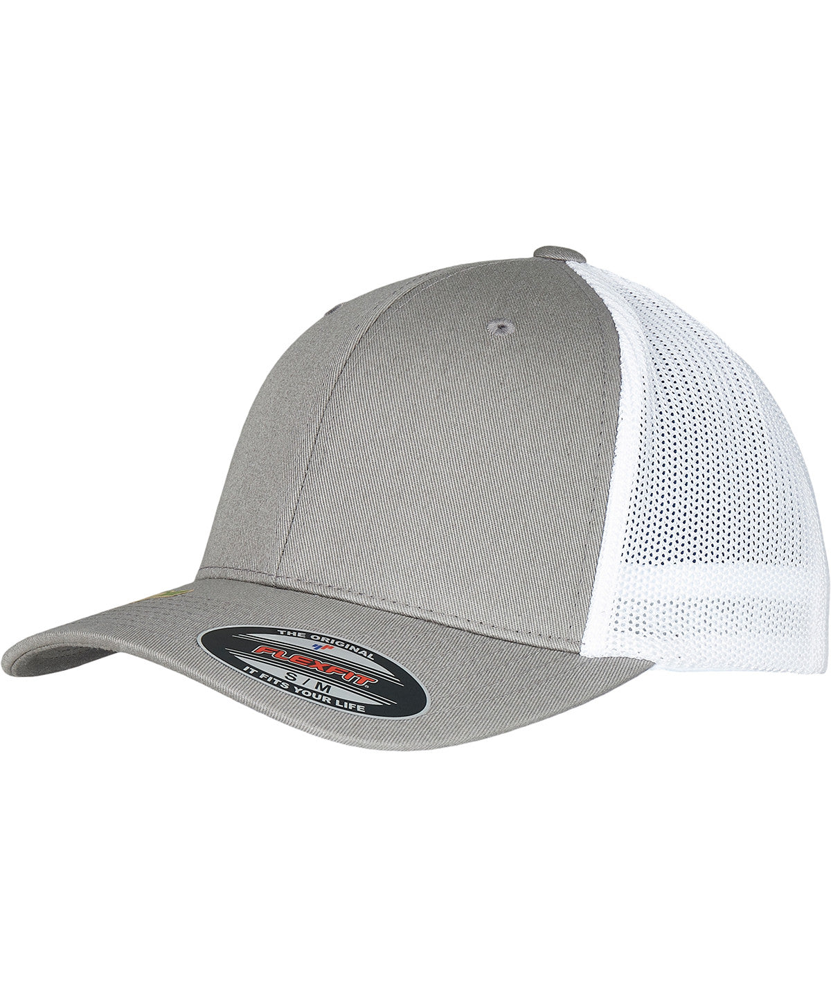 Flexfit trucker recycled mesh (6511RM) | grey/white