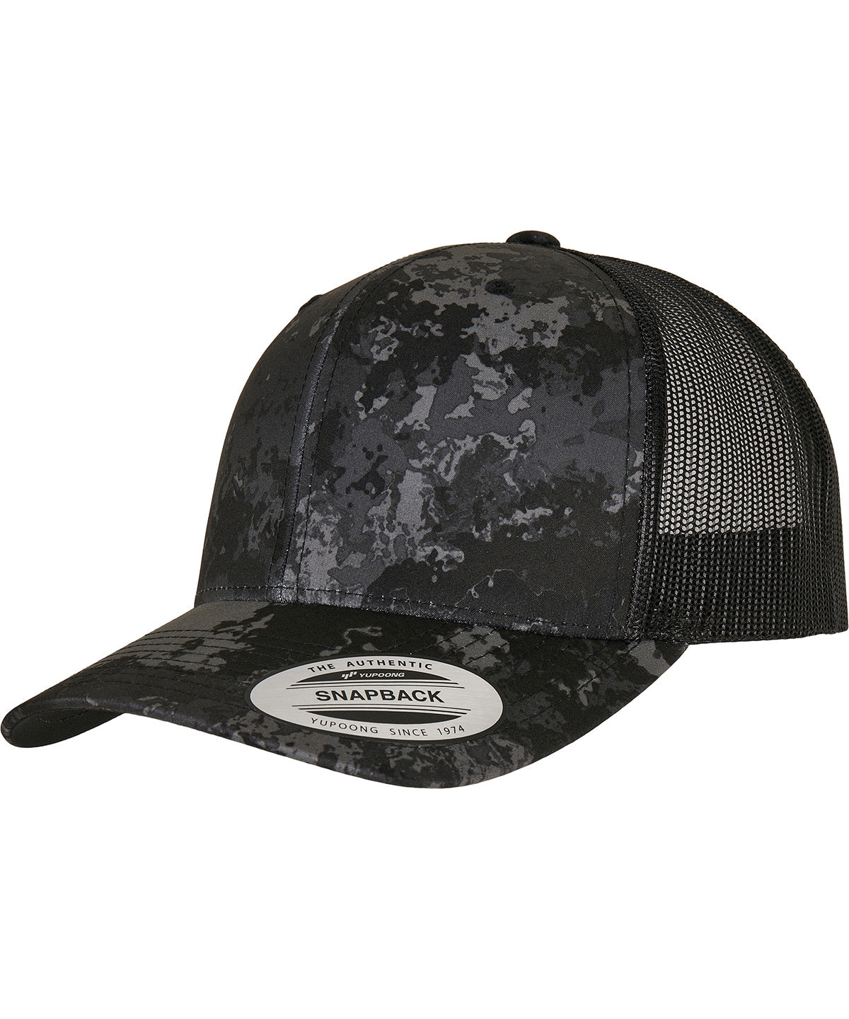 YP Classics® Veil Camo retro trucker cap (6606VC) | wideland